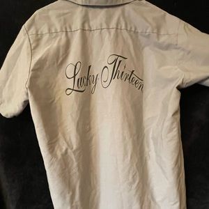 Lucky 13 Work shirt. Mens size large.